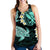 Hawaii Kanaka Turtle Women Tank Top Style No.4 LT6 Green - Polynesian Pride