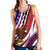 American Samoa Women Racerback Tank Artsy Style LT9 - Polynesian Pride