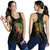 Hawaii Warrior Hibiscus Polynesian Racerback Tank - Flo Style - AH Green - Polynesian Pride