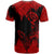 Hawaii Polynesian Warrior Ikaika T Shirt Benjamin Style Red - Polynesian Pride