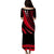 Tonga Puletaha Dress Artsy Red Style LT9 - Polynesian Pride