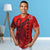 Tahiti Custom T Shirt Polynesian Phoenix Bird, Fairytales Bird Red - Polynesian Pride