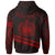 Samoa Hoodie In My Heart Style Polynesian Patterns Red Color - Polynesian Pride