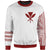 Hawaii Sweatshirt - Kanaka Maoli Simple Style Red White Color Unisex White - Polynesian Pride