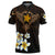 Hawaiian Plumeria Ray Polo Shirt Rise Style - Polynesian Pride