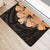 Royal Hibiscus Polynesian Tribal Door Mat Orange AH - Polynesian Pride