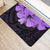 Royal Hibiscus Polynesian Tribal Door Mat Violet AH - Polynesian Pride