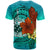 Samoa T Shirt Tropical Flowers Style - Polynesian Pride