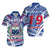 (Custom Personalised) Manu Samoa Rugby Hawaiian Shirt Samoa Simple Rugby - Custom Text and Number Unisex Blue - Polynesian Pride