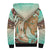 Hawaii Shepa Hoodie Polynesian Shark And Sea Turtle Dreamy Turquoise Artsy LT14 - Polynesian Pride