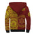 (Custom Personalised) Tonga High School Sherpa Hoodie Tongan Ngatu Pattern LT14 - Polynesian Pride