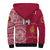 (Custom Text And Number) Beulah Tonga College Sherpa Hoodie Class Of Year Tongan Ngatu Pattern LT14 - Polynesian Pride