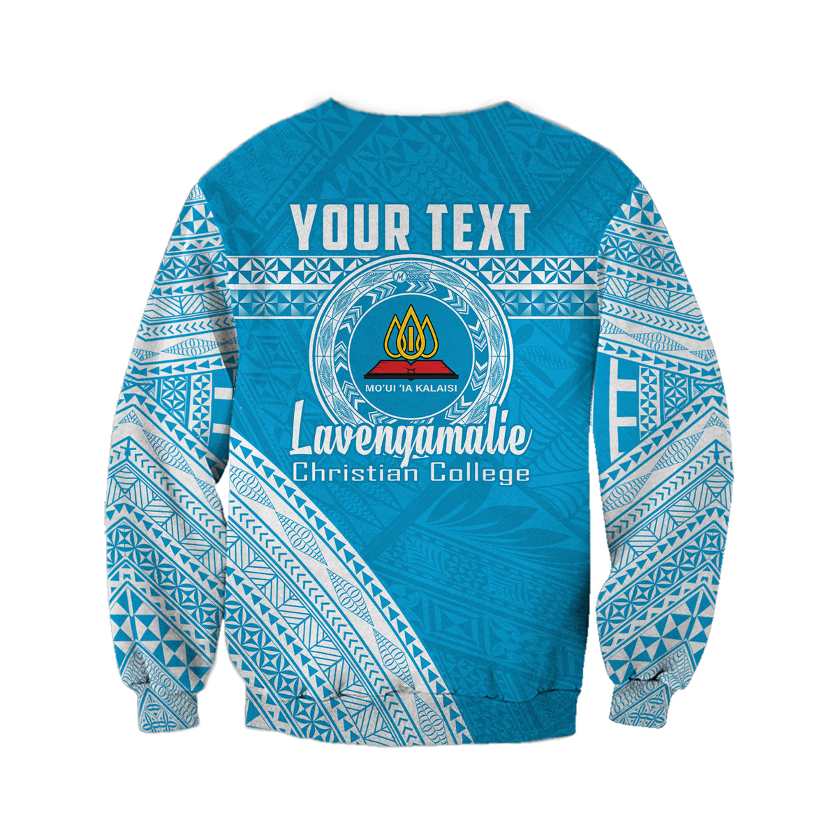 (Custom Personalised) Lavengamalie College Tonga Sweatshirt Happy 42nd Anniversary LT13 - Polynesian Pride