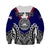 (Custom Personalised) American Samoa Sweatshirt Bald Eagle Mix Polynesian LT13 - Polynesian Pride