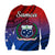 (Custom Personalised) Samoa Sweatshirt Shirt Style Gradient Sporty Original LT13 - Polynesian Pride