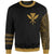 Hawaii Sweatshirt - Kanaka Maoli Simple Style Gold Color Unisex Black - Polynesian Pride