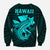 (Custom Personalised) Hawaii Sweatshirt Kakau Kanaka Maoli Combine Polynesian Shark Ver.04 LT14 - Polynesian Pride