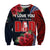 (Custom Text and Number) Samoa Fathers Day Sweatshirt Polynesian Best Dad Ever LT13 - Polynesian Pride