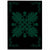 Hawaiian Quilt Maui Plant And Hibiscus Pattern Area Rug - Sacramento Black - AH Sacramento - Polynesian Pride