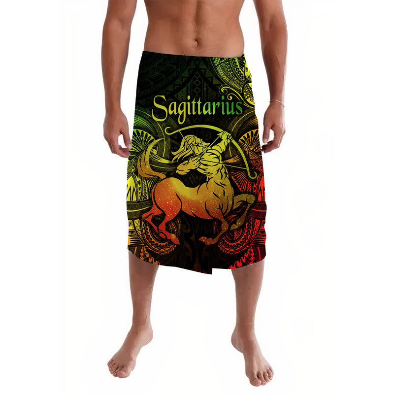 Sagittarius Zodiac Polynesian Lavalava Unique Style Reggae LT8 Reggae - Polynesian Pride