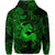 Custom Sagittarius Zodiac Polynesian Hoodie Unique Style Green LT8 - Polynesian Pride