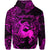 Sagittarius Zodiac Polynesian Zip Hoodie Unique Style Pink LT8 - Polynesian Pride