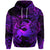 Custom Sagittarius Zodiac Polynesian Hoodie Unique Style Purple LT8 - Polynesian Pride