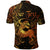 Custom Sagittarius Zodiac Polynesian Polo Shirt Unique Style Gold LT8 - Polynesian Pride