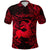 Custom Sagittarius Zodiac Polynesian Polo Shirt Unique Style Red LT8 - Polynesian Pride