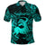 Custom Sagittarius Zodiac Polynesian Polo Shirt Unique Style Turquoise LT8 - Polynesian Pride