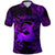 Custom Sagittarius Zodiac Polynesian Polo Shirt Unique Style Purple LT8 - Polynesian Pride