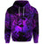 Custom Sagittarius Zodiac Polynesian Zip Hoodie Unique Style Purple LT8 - Polynesian Pride