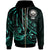 Federated of States Micronesia Zip Hoodie The Flow of The Ocean Unisex Green - Polynesian Pride