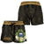 Samoa Women's Shorts - Polynesian Gold Patterns Collection - Polynesian Pride