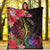 Samoa Premium Blanket - Tropical Hippie Style - Polynesian Pride