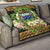 Samoa Premium Quilt - Polynesian Gold Patterns Collection - Polynesian Pride