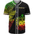 Samoa Custom Personalized Baseball Shirt - Flash Style Reggae Unisex Reggae - Polynesian Pride