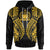 Samoa Hoodie Polynesian Lion Head Gold Unisex Gold - Polynesian Pride