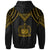 Samoa Hoodie Polynesian Armor Style Gold - Polynesian Pride