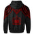 Samoa Hoodie Polynesian Armor Style Red - Polynesian Pride