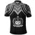 Samoa Custom Polo Shirt Polynesian Armor Style Black - Polynesian Pride