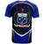 Samoa T Shirt Polynesian Sport Style Blue - Polynesian Pride