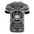 Samoa All T Shirt Samoa Coat Of Arms Polynesian White Black - Polynesian Pride