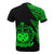 Samoa T Shirt Polynesian Pattern Green Flash Style - Polynesian Pride