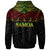 Samoa Zip Hoodie Heart Beat Polynesian - Polynesian Pride