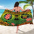 Polynesian Turtle Sarong Circle Turtle Hibiscus Reggae LT9 - Polynesian Pride