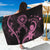 Hawaii Sarong Breast Cancer Survivor Mix Hibiscus LT7 One Size Black - Polynesian Pride