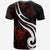 Hawaii Kanaka Maoli Custom T Shirt Scorpio Tribal Pattern Style Red - Polynesian Pride