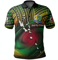 Aore Adventist Academy Polo Shirt LT6 Unisex Red - Polynesian Pride