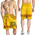 Tonga Vava'u High School Men Short Simple Style - Yellow LT8 - Polynesian Pride